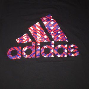 Patriotic men's Adidas shirt